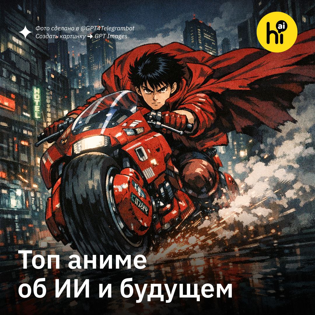Аниме про ИИ и будущее