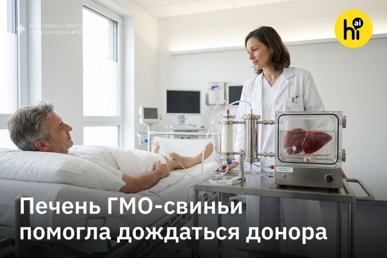 ГМО-печень свиньи